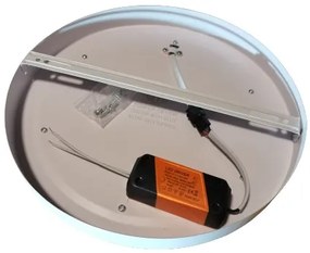 Fali/Mennyezeti Kör Modern Led Két Színű Világítás Kék 6W/Fehér 18W 25cm átmérő