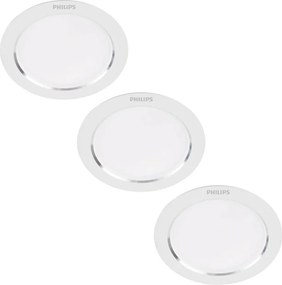 Philips - KÉSZLET 3x LED Beépíthető lámpa DIAMOND LED/3,5W/230V 3000K