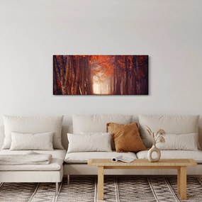 Kép - őszi erdő (120x50 cm)