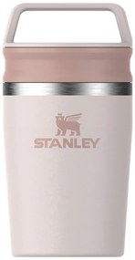 Világos rózsaszín rozsdamentes acél termobögre 230 ml Café-To-Go Travel Mug Rose Quartz – Stanley