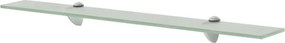 vidaXL lebegő polc üveg 70x20 cm 8 mm