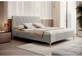 Franciaágy 160 cm Tikka 160  (krém + arany). 1099416