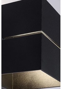 Rabalux 7017 - Fali lámpa KAUNAS 1xG9/10W/230V fekete