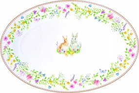 Porcelán tál húsvéti tányér patera húsvéti dekoráció ünnep