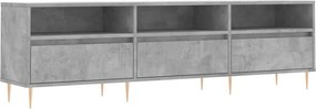 vidaXL betonszürke szerelt fa TV-szekrény 150x30x44,5 cm
