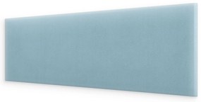 Bársony kárpitozott panel - Téglalap - 100x20 cm Szín: Világoskék