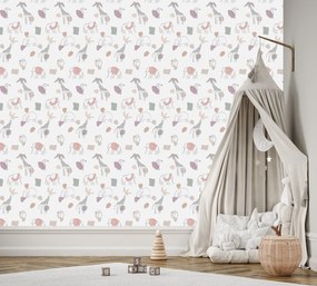 Gario Fotótapéta Geometrikus pasztell és állatkert Anyag: Vlies, Méret: 400 x 280 cm