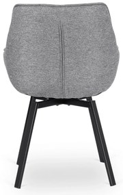 Forgó Étkezőszék Szürke Színben. LUNA 2