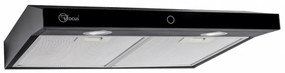MODO 50 Black Beépíthető konyhai páraelszívó 50 cm széles 80W