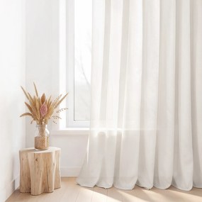 Goldea függöny – finom hálós, natúr 300 cm