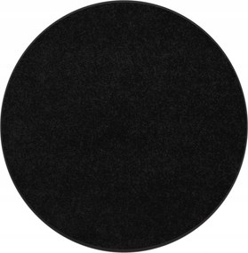 Kerek Szőnyeg Diamond Fekete Kör 200cm