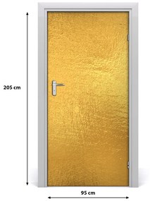 Poszter tapéta ajtóra Arany fólia háttér 95x205 cm