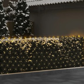 kültéri hálós meleg fehér karácsonyi világítás 306 LED 3 x 3 m