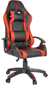 Platinet Gaming szék VARR Zolder fekete/piros VGCZB