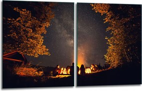 7in1 2x Üveg Tűzhelyvédő Főzőlap 40x52 Tűzrakóhely