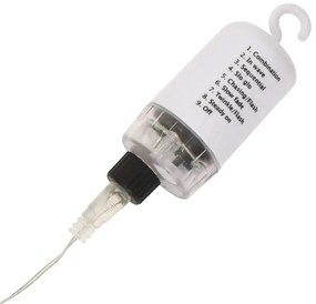 karácsonyi hideg fehér csillagfény 140 db LED 17 cm