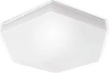 Led kocka 30cm 24W b.neutralna 2040lm Hexan fehér IP54 Brilum