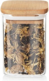 Ömlesztett Élelmiszer Tároló Üveg Fedéllel Tömítéssel 200ML