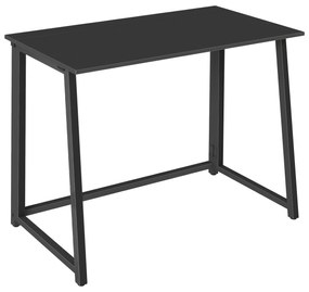 Összecsukható íróasztal ZARIMO 80×40 cm, fekete