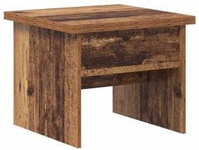 vidaXL Dohányzóasztal Öreg fa 55 x 54,5 x 45 cm Faanyag