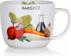 Kerámia leveses bögre Borscs 730 ml Banquet