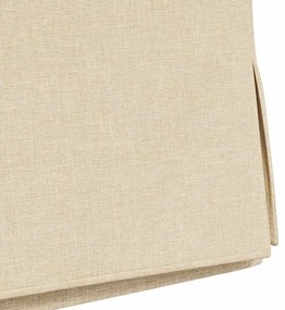 Étkező Székek 2 pcs Krém 57 x 67 x 98 cm szövet