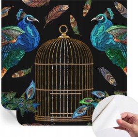 Öntapadós fotótapéta Hálószoba Páva kép 250x250 cm