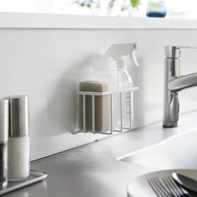 Fehér öntapadós fém mosogatóeszköz tartó Film Hook – YAMAZAKI