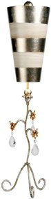 Flambeau TIVOLI SILVER FB-TIVOLI-TL-SV Asztali lámpa 1x60W/E27