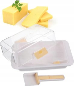 Vajtartó szett fedéllel,vajtartó a hűtőszekrényhez és a tároláshoz