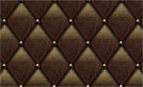 Fotótapéta Bőr textúra gombokkal fém részletek 200x140 +ragasztó