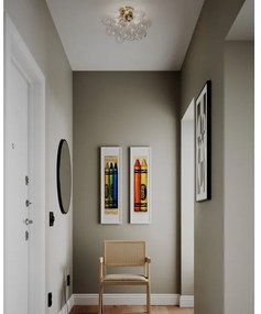 ByRydens 4202240-6509 - Mennyezeti lámpa GROSS 6xG9/5W/230V, átlátszó, átm. 50 cm