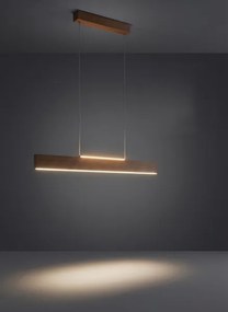Eglo 39346 - LED kábeles csillár CLIMENE LED/17W/230V + LED/4,2W dió