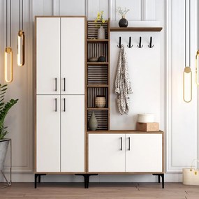 Előszobafal Viyana DA - Walnut, White