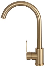 Gamma Deco, szabadon álló mosogató csaptelep, arany matt, GMA-BD-BG