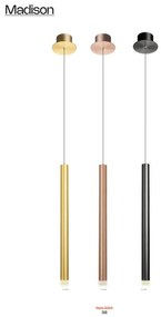 Redo 01-2044 - LED Csillár zsinóron MADISON LED/4W/230V réz