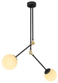 Froso fekete fém függőlámpa - Opviq lights