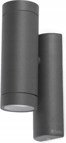 Faro Steps kültéri fali lámpa, sötétszürke, GU10, IP44