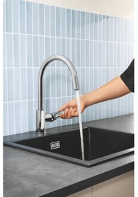 GROHE 30550000 - START EDGE konyhai csaptelep 357 mm fényes króm