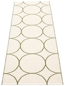 Sötétzöld kültéri-beltéri futószőnyeg 70x200 cm Boo Dark Olive – Pappelina