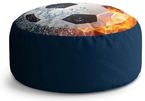 Circle zsámoly futball-labda, sötét kék