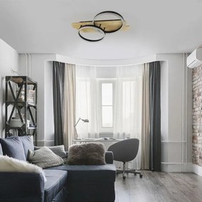 LED Dimmelhető mennyezeti lámpa LED/70W/230V 3000-6500K + távirányítás