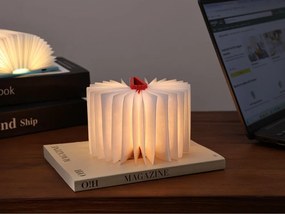 Fekete USB hordozható fénydekoráció BookLight – Gingko