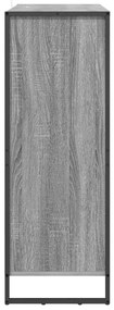 Cipőszekrény tárolóval Szürke Sonoma 79 x 36 x 100 cm Faanyag