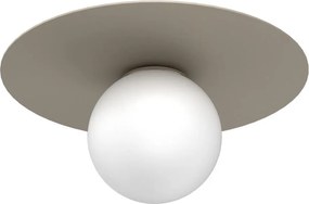 Mennyezeti lámpa FLAT 1xE27/15W/230V Ø 35 cm bézs