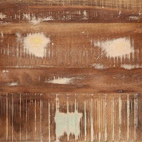 tömör újrahasznosított fa TV-szekrény 105x46x32 cm