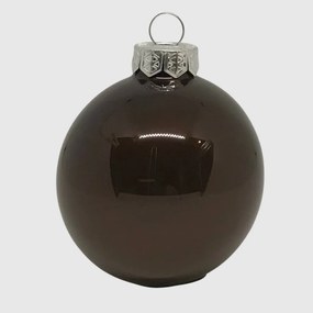 Elegant Lounge üveg karácsonyi gömb szett 12*6cm