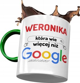 Zöld Bögre Veronika Nővérek Feleségek Ajándék Nyomtatott Fotóval