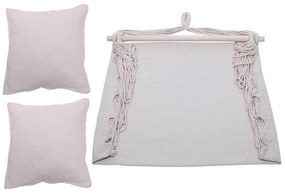 Függőszék párnával-törtfehér