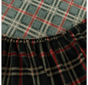 Mikroplüss lepedő GLENMOORE 160x200 cm zöld